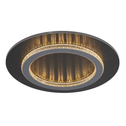 Globo - LED taklampa LED/24W/230V 3000/4000/6500K Ø 35 cm antracit