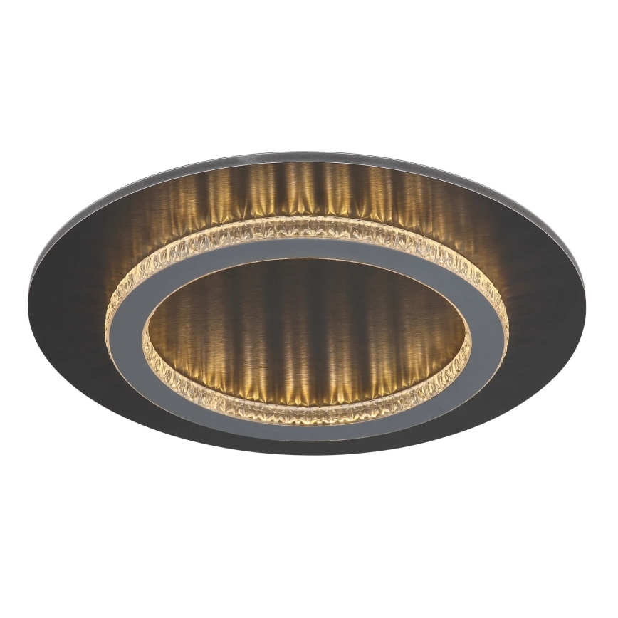 Globo - LED taklampa LED/24W/230V 3000/4000/6500K Ø 35 cm antracit