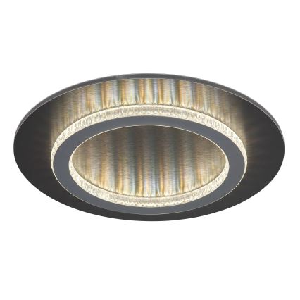 Globo - LED taklampa LED/24W/230V 3000/4000/6500K Ø 35 cm antracit
