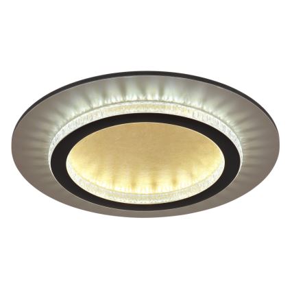 Globo - LED-taklampa 24W/230V 3000/4000/6500K Ø 35 cm svart