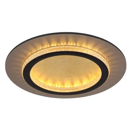 Globo - LED-taklampa 24W/230V 3000/4000/6500K Ø 35 cm svart
