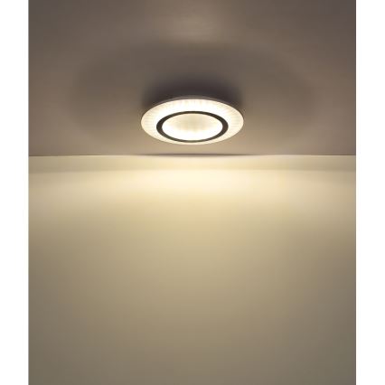 Globo - LED-taklampa 24W/230V 3000/4000/6500K Ø 35 cm vit