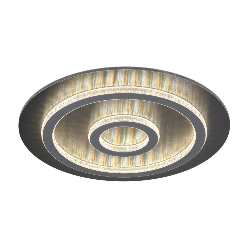Globo - Dimbart LED-takarmatur LED/40W/230V 3000-6500K Ø 45 cm antracit + fjärrkontroll