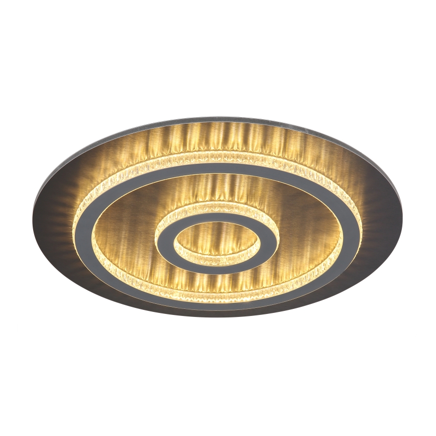 Globo - Dimbart LED-takarmatur LED/40W/230V 3000-6500K Ø 45 cm antracit + fjärrkontroll