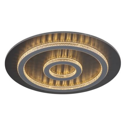 Globo - Dimbart LED-takarmatur LED/40W/230V 3000-6500K Ø 45 cm antracit + fjärrkontroll