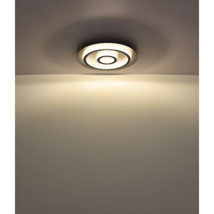 Globo - Dimbart LED-takarmatur LED/40W/230V 3000-6500K Ø 45 cm antracit + fjärrkontroll