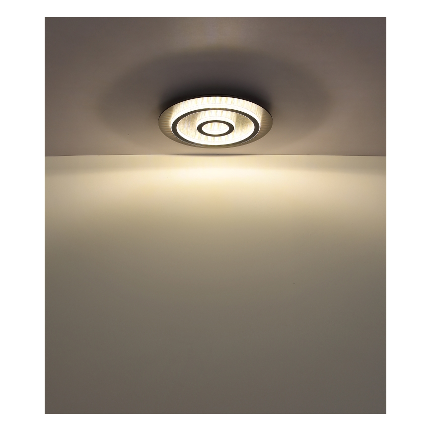 Globo - Dimbart LED-takarmatur LED/40W/230V 3000-6500K Ø 45 cm antracit + fjärrkontroll
