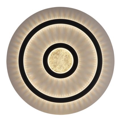 Globo - Dimbar LED-taklampa LED/40W/230V 3000-6500K Ø 45 cm svart + fjärrkontroll