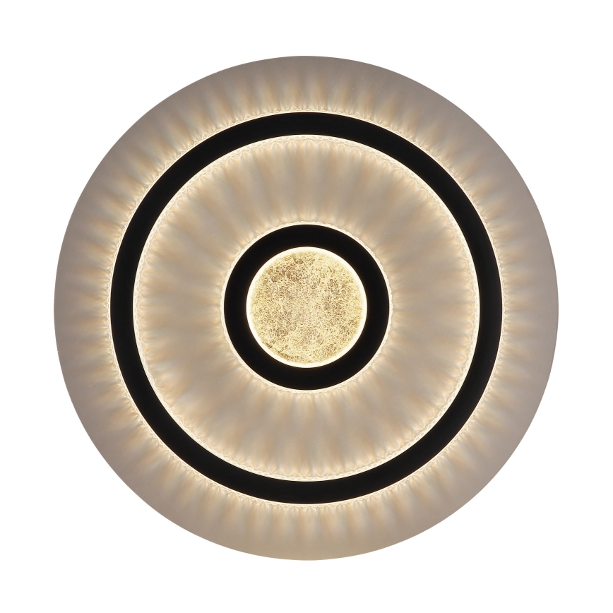 Globo - Dimbar LED-taklampa LED/40W/230V 3000-6500K Ø 45 cm svart + fjärrkontroll