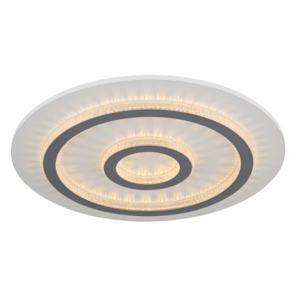 Globo - Dimbart LED-taklampa LED/40W/230V 3000–6500K Ø45 cm vit + fjärrkontroll