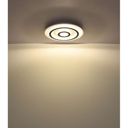 Globo - Dimbart LED-taklampa LED/40W/230V 3000–6500K Ø45 cm vit + fjärrkontroll