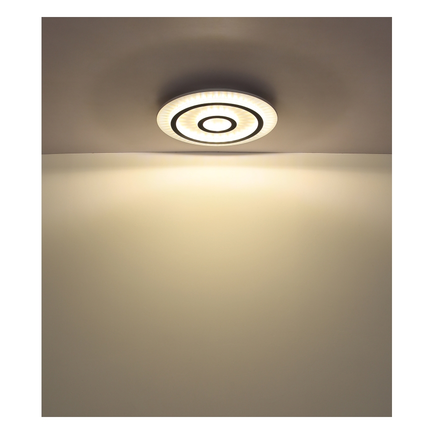 Globo - Dimbart LED-taklampa LED/40W/230V 3000–6500K Ø45 cm vit + fjärrkontroll