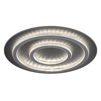 Globo - Dimbart LED-takarmatur LED/60W/230V 3000–6500K Ø55 cm antracit + fjärrkontroll