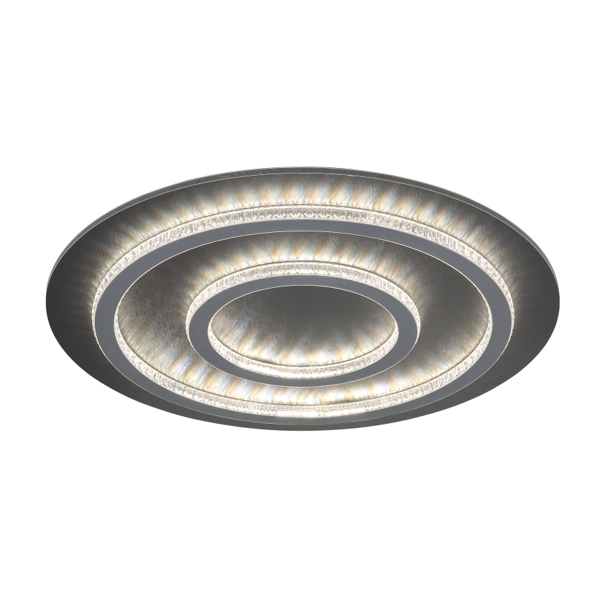Globo - Dimbart LED-takarmatur LED/60W/230V 3000–6500K Ø55 cm antracit + fjärrkontroll