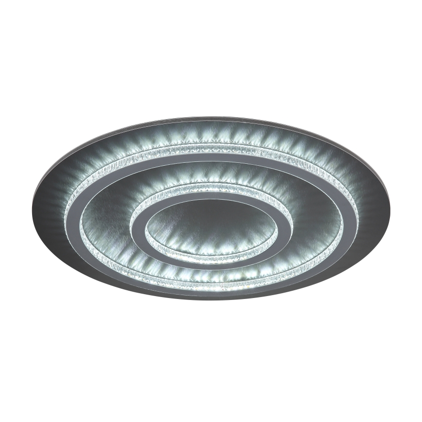 Globo - Dimbart LED-takarmatur LED/60W/230V 3000–6500K Ø55 cm antracit + fjärrkontroll