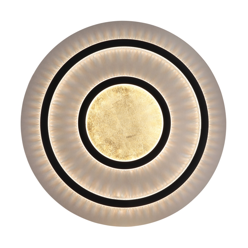 Globo - Dimbar LED-takarmatur LED/60W/230V 3000-6500K Ø 55 cm svart + fjärrkontroll