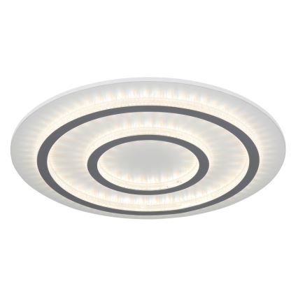 Globo - LED dimbar taklampa LED/60W/230V 3000-6500K Ø 55 cm vit + fjärrkontroll