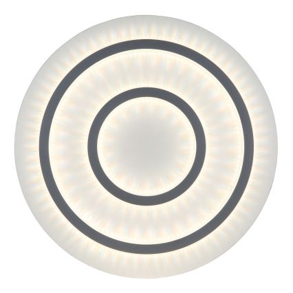 Globo - LED dimbar taklampa LED/60W/230V 3000-6500K Ø 55 cm vit + fjärrkontroll