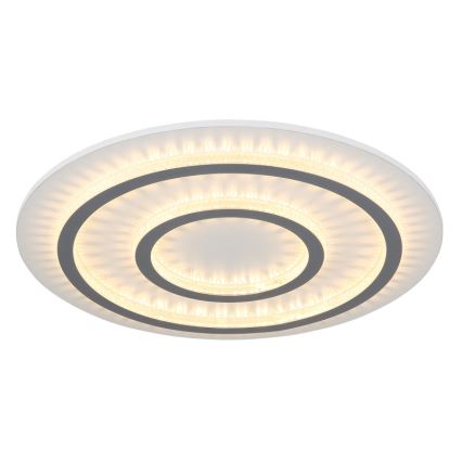 Globo - LED dimbar taklampa LED/60W/230V 3000-6500K Ø 55 cm vit + fjärrkontroll