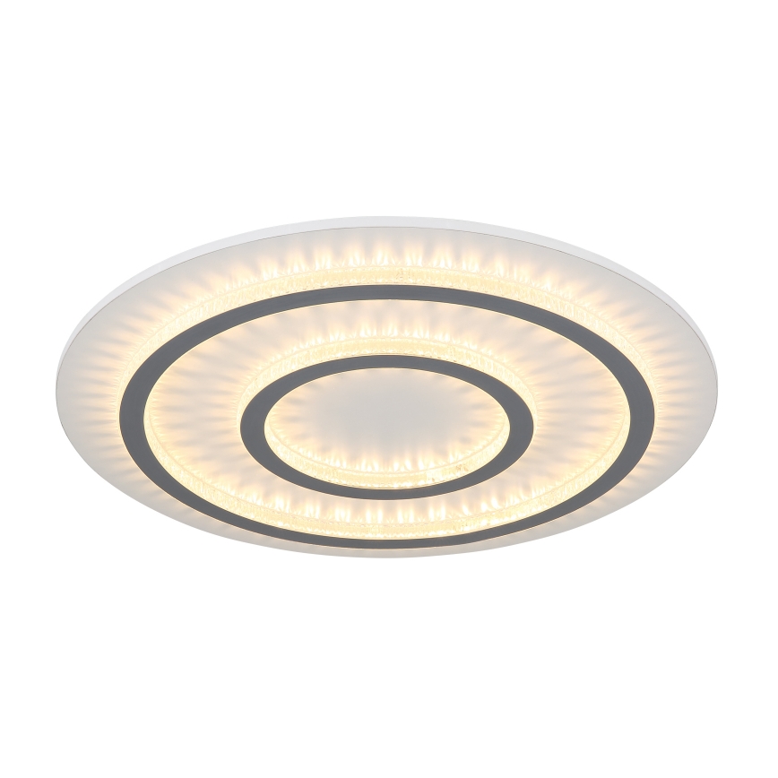 Globo - LED dimbar taklampa LED/60W/230V 3000-6500K Ø 55 cm vit + fjärrkontroll