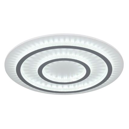 Globo - LED dimbar taklampa LED/60W/230V 3000-6500K Ø 55 cm vit + fjärrkontroll