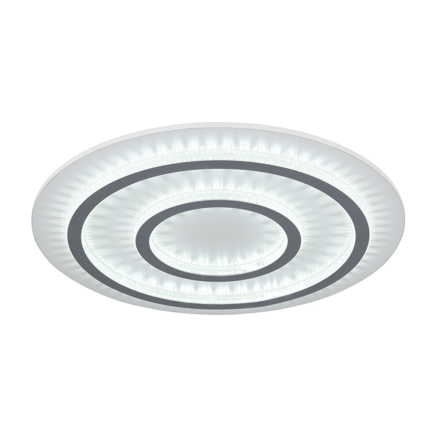 Globo - LED dimbar taklampa LED/60W/230V 3000-6500K Ø 55 cm vit + fjärrkontroll