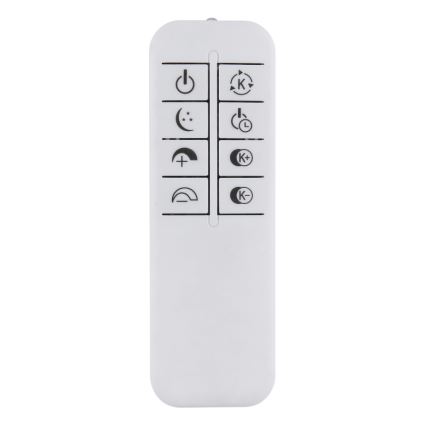 Globo - LED dimbar taklampa LED/60W/230V 3000-6500K Ø 55 cm vit + fjärrkontroll