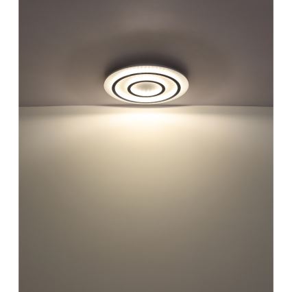 Globo - LED dimbar taklampa LED/60W/230V 3000-6500K Ø 55 cm vit + fjärrkontroll