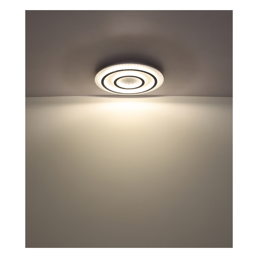 Globo - LED dimbar taklampa LED/60W/230V 3000-6500K Ø 55 cm vit + fjärrkontroll