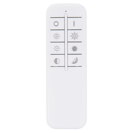 Globo - LED dimbar taklampa LED/36W/230V 3000-6000K Ø 50 cm vit + fjärrkontroll