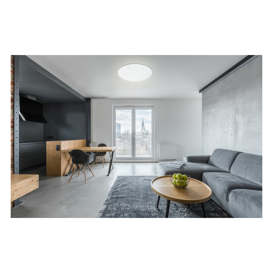 Globo - LED RGB Dimbar belysningsarmatur LED/60W/230V + LED/10W/230V + fjärrkontroll