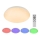 Globo 48363RGB - RGB Dimbar LED-lampa ATREJU 1xLED/12W/230V + 1xLED/3W