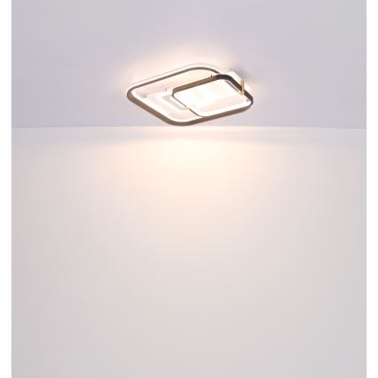 Globo 48459-48 - Dimbart LED-takarmatur ANI LED/48W/230V 2700-6000K 48x52 cm + fjärrkontroll