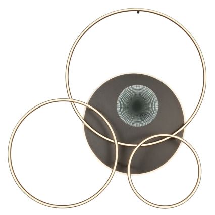 Globo - LED Dimbar taklampa LED/70W/230V 2700-6500K guld + fjärrkontroll
