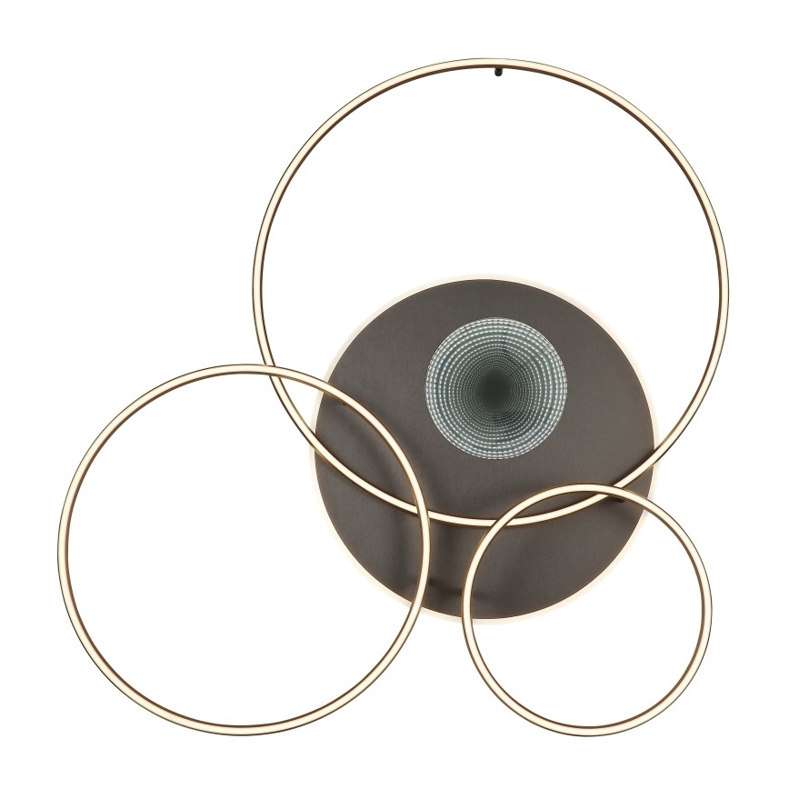 Globo - LED Dimbar taklampa LED/70W/230V 2700-6500K guld + fjärrkontroll