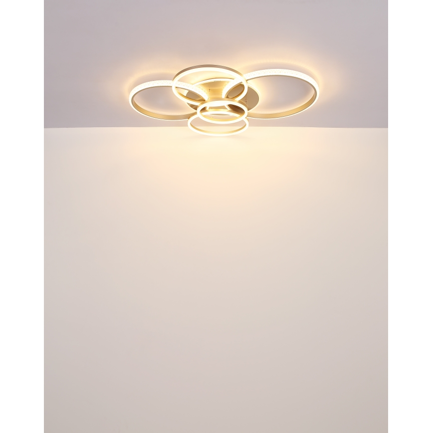 Globo - LED taklampa LED/70W/230V 3000K 88x110 cm beige