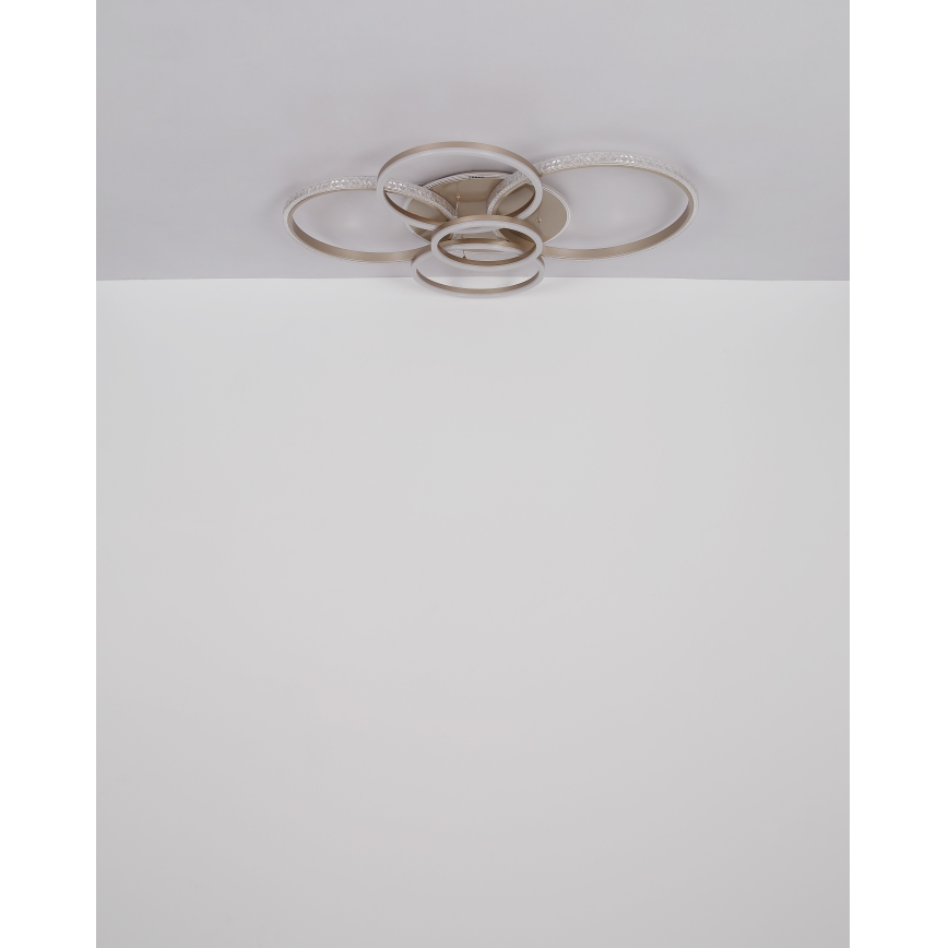 Globo - LED taklampa LED/70W/230V 3000K 88x110 cm beige