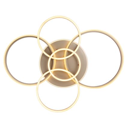 Globo - LED taklampa LED/70W/230V 3000K 88x110 cm beige