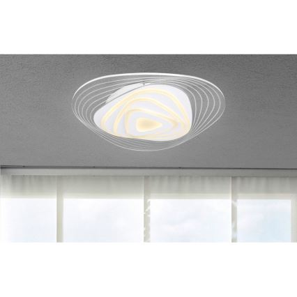 Globo - LED dimbar taklampa LED/40W/230V 3000-6500K 50,2x48,8 cm Wi-Fi Tuya + fjärrkontroll