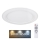 Globo 48549-60 - LED RGB Dimbar belysning DAHLA LED/60W/230V + LED/26W + Fjärrkontroll 