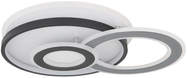 Globo 48552D4 - LED-taklampa BRIENNA LED/40W/230V 43x52 cm vit/grå