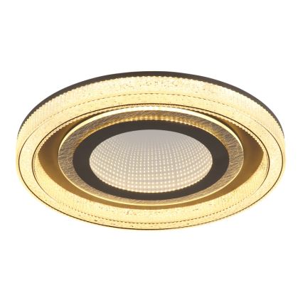 Globo - LED dimbar taklampa LED/48W/230V 2700-6000K Ø 48 cm antracit + fjärrkontroll