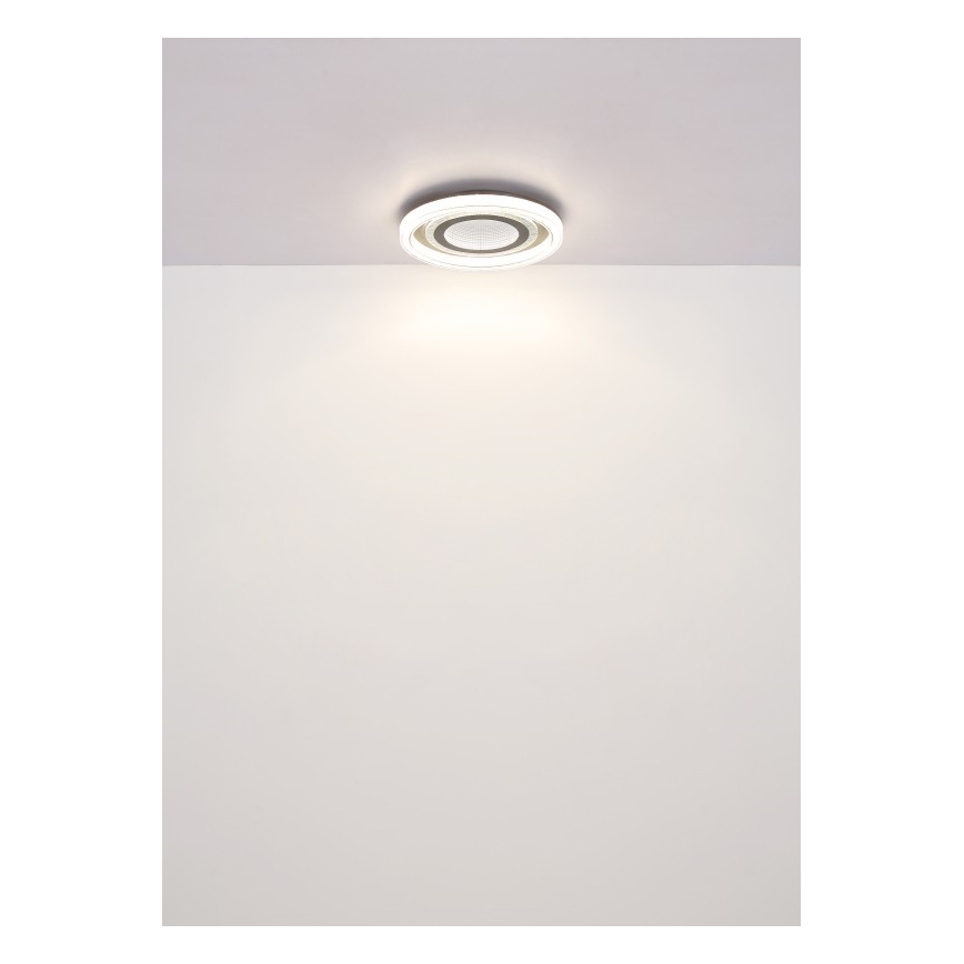 Globo - LED dimbar taklampa LED/48W/230V 2700-6000K Ø 48 cm antracit + fjärrkontroll