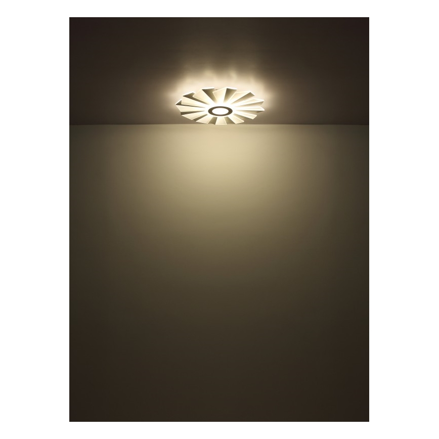 Globo - LED dimbar taklampa LED/58W/230V 2700-6000K Ø 50 cm vit + fjärrkontroll