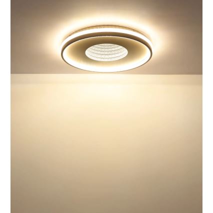 Globo - Dimbar LED-taklampa LED/40W/230V 2700-6500K Ø 50,5 cm + fjärrkontroll