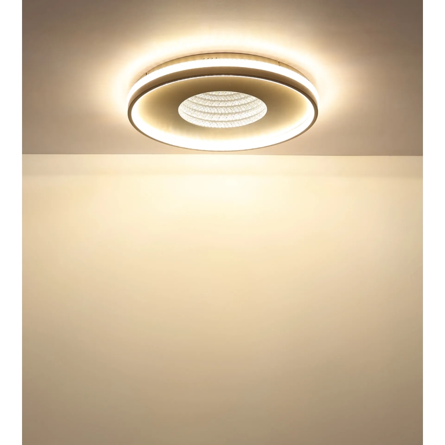 Globo - Dimbar LED-taklampa LED/40W/230V 2700-6500K Ø 50,5 cm + fjärrkontroll
