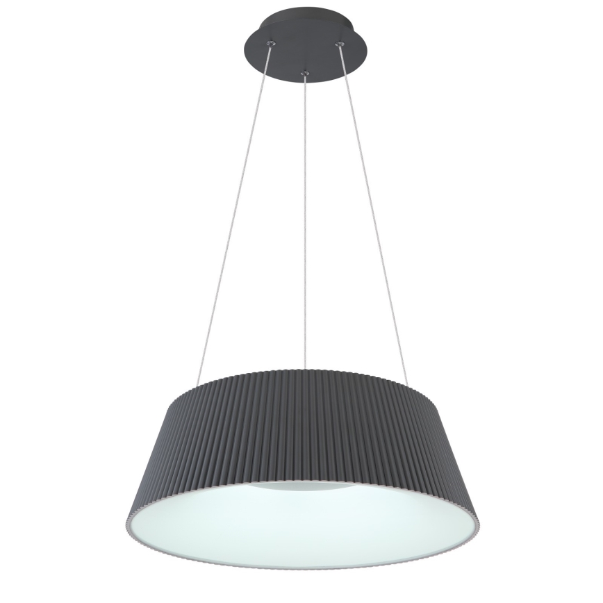 Globo - LED ljusreglerad ljuskrona på textilsladd LED/45W/230V 3000-6000K + fjärrkontroll