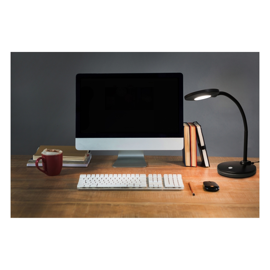 Globo - LED ljusreglerad bordslampa touch LED/4W/230V svart