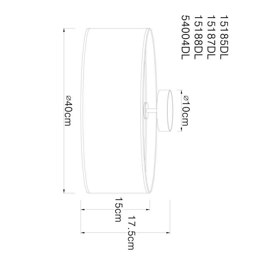 Globo 54004DL - Taklampa med en högtalare THERESA 3xE27/40W/230V