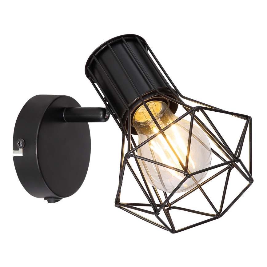 Globo 54017-1 - Väggspotlight PRISKA 1xE27/40W/230V